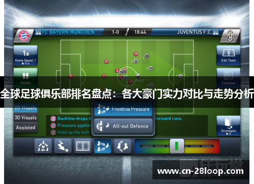 全球足球俱乐部排名盘点:各大豪门实力对比与走势分析 全球足球俱乐部排名盘点:各大豪门实力对比与走势分析