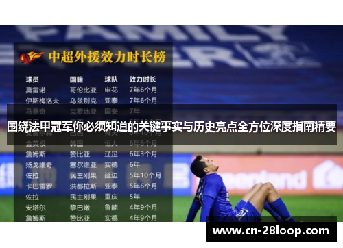 围绕法甲冠军你必须知道的关键事实与历史亮点全方位深度指南精要